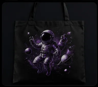 Astronaut Tote Bag